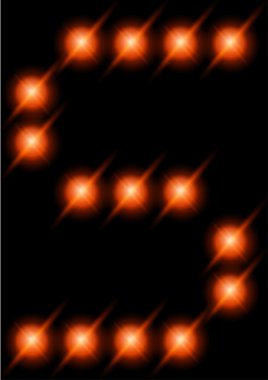 LED harfler.