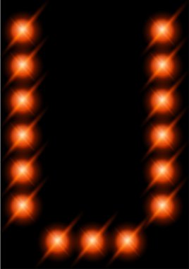 LED harfler.