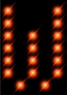 LED harfler.