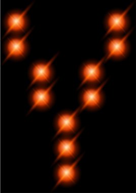 LED harfler.