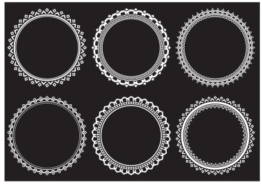 yuvarlak çerçeve kümesi