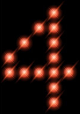 LED basamak. 