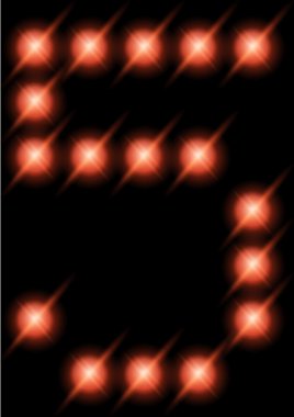 LED basamak. 