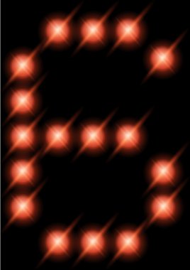 LED basamak. 