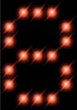 LED basamak. 