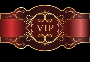 VIP tasarım. vektör çizim. 
