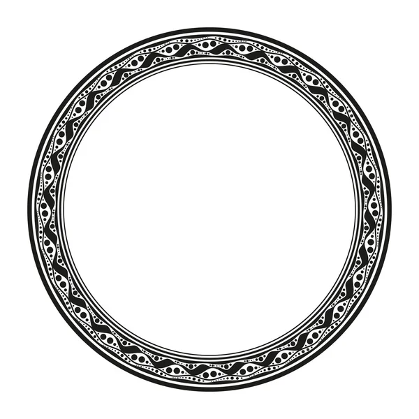 Незвичайні круглі кадрів — стоковий вектор