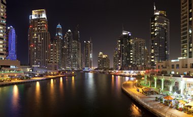 Dubai, Birleşik Arap Emirlikleri - 23 Ekim: Görünüm bölgesi Dubai - dubai Ma