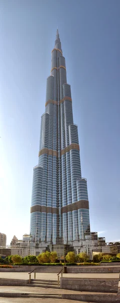 DUBAI, Émirats arabes unis - 23 OCTOBRE : Burj khalifa, le plus haut bâtiment de la région — Photo