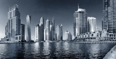 Dubai, Birleşik Arap Emirlikleri - 23 Ekim: Görünüm bölgesi Dubai - dubai Ma