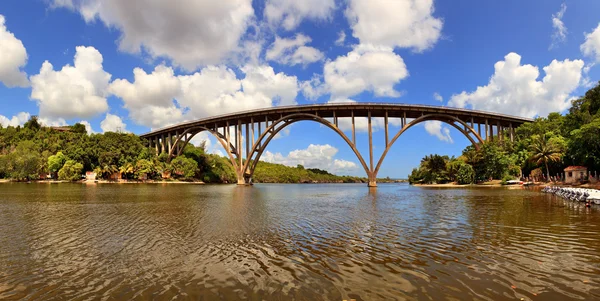 Высокий мост через реку, Куба Лицензионные Стоковые Фото