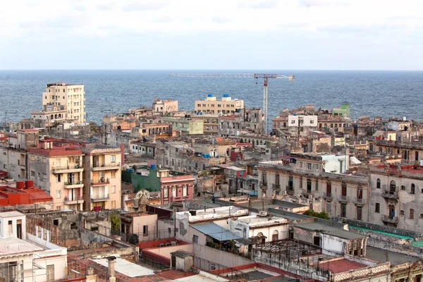 Felülnézete a város Havanna — Stock Fotó