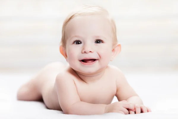 Little cute newborn baby child — Stock Photo, Image