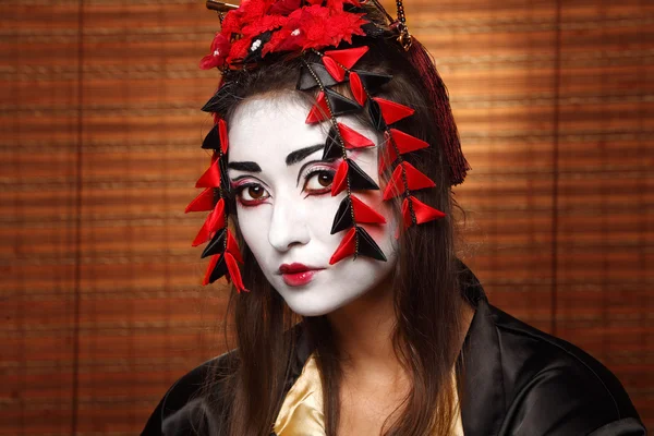 Kadın geleneksel Doğu kostüm — Stok fotoğraf