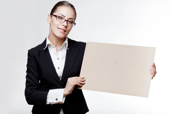 Jovem empresária profissional moderna — Fotografia de Stock