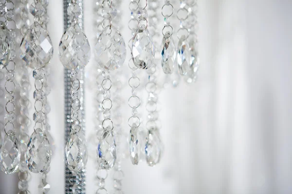 Decoraciones de cristal de boda — Foto de Stock