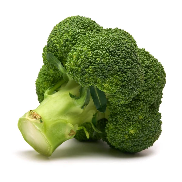 Färsk naturlig ekologisk broccoli isolerad på vit bakgrund — Stockfoto