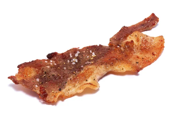 Irisan Daging Yang Dimasak Terisolasi Pada Latar Belakang Putih — Stok Foto