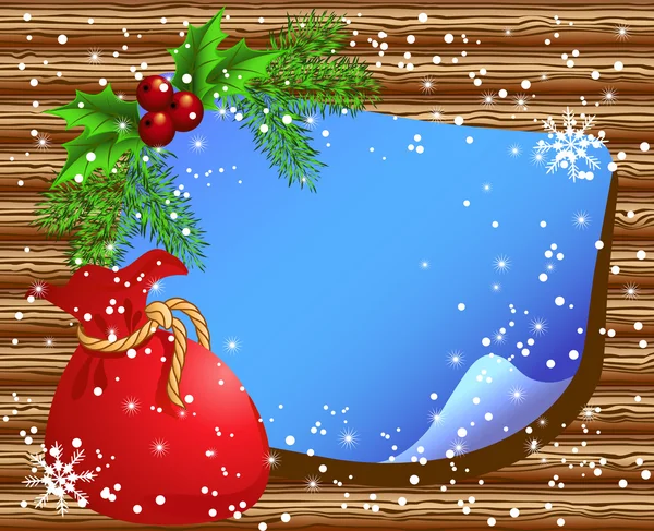 Kerst achtergrond — Stockvector