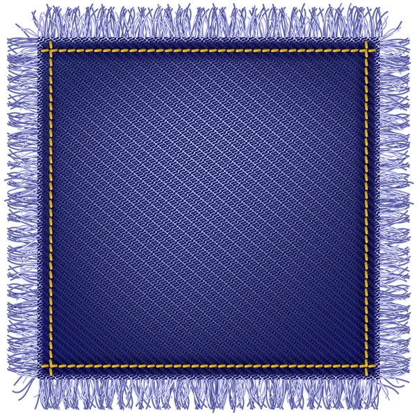 saçak ile kot kumaş