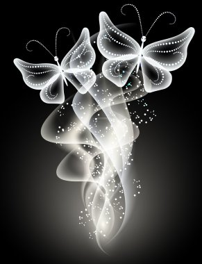 Download Butterfly And Stars Free Vector Eps Cdr Ai Svg Vector Illustration Graphic Art