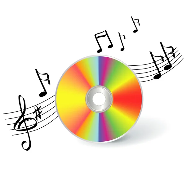 DVD disk — Stok Vektör