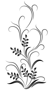 Dekoratif çiçek süsü.