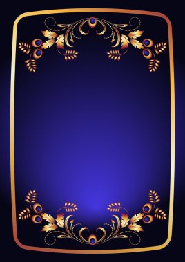 achtergrond met gouden sieraad voor verschillende ontwerp-artwork