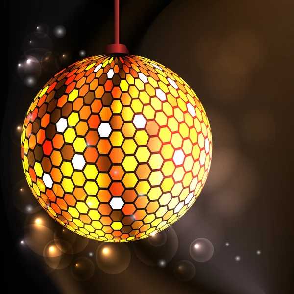 Disco ball — Stock Vector