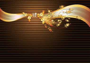 golden rose ve zarif süsleme