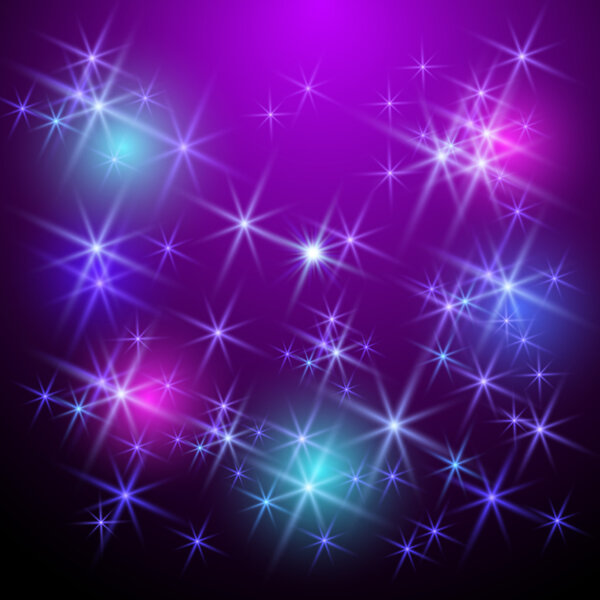 Фон со светящимися звездами
