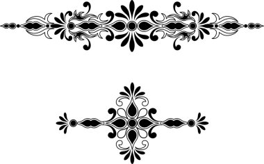 simetrik Dekoratif süsleme