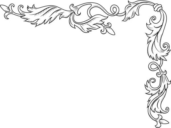 Dekoratif köşe süsleme