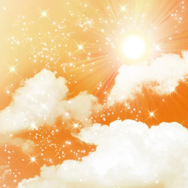 Sun in the sky — Stock Photo, Image