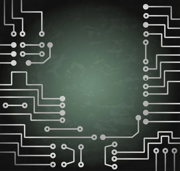 Circuit électronique — Image vectorielle