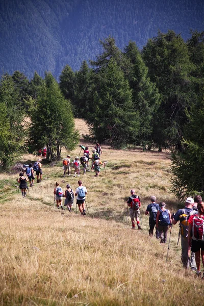 Trekking — Fotografia de Stock