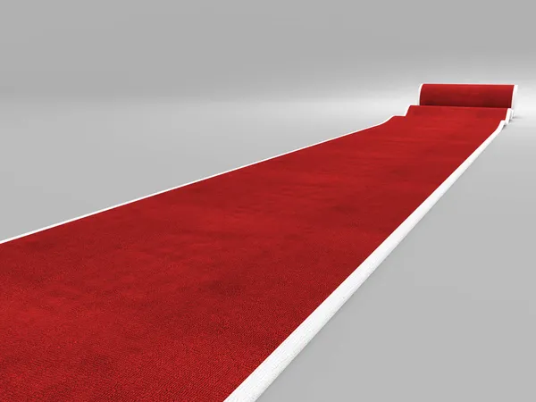 RÖD CARPET — Stockfoto