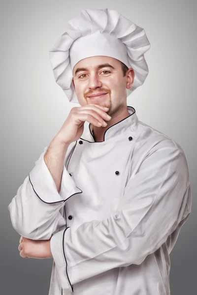 Šéfkuchař portrét — Stock fotografie