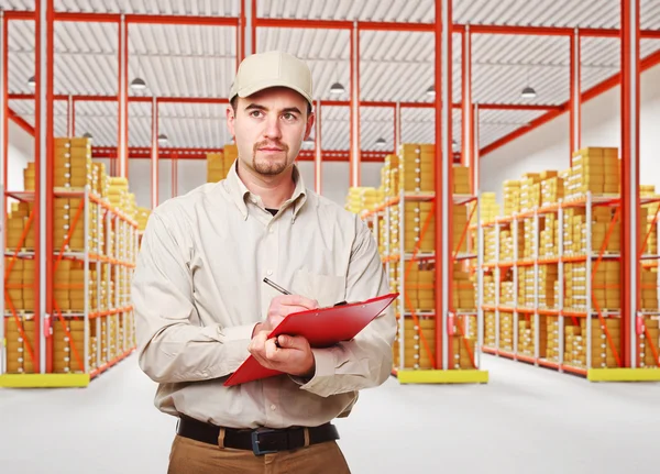 Mannen på jobbet — Stockfoto