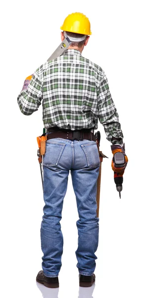 Senior handyman — Stock Photo, Image