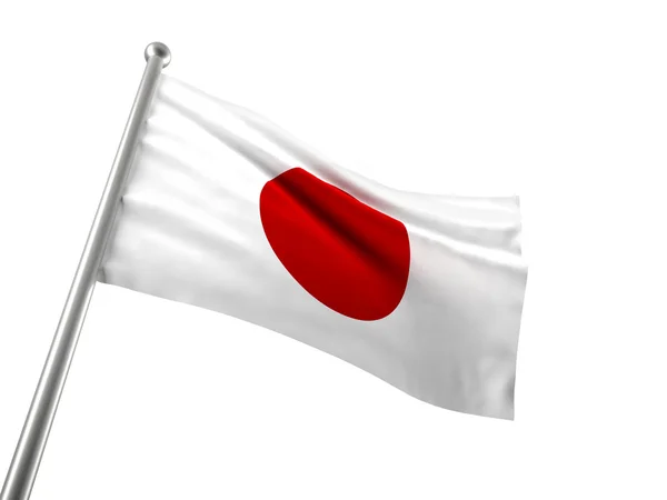 Japanische Flagge — Stockfoto