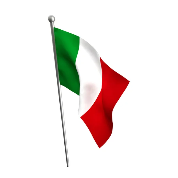 Italië vlag — Stockfoto