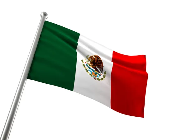 Mexicaanse vlag — Stockfoto