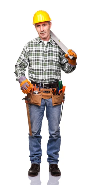 Porträtt av handyman — Stockfoto