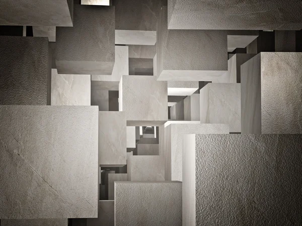 Cubi abstrakt — Stockfoto