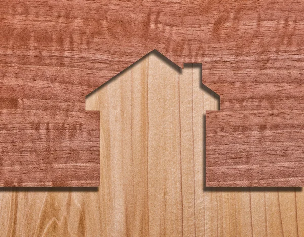 Wood house — Stock Photo, Image