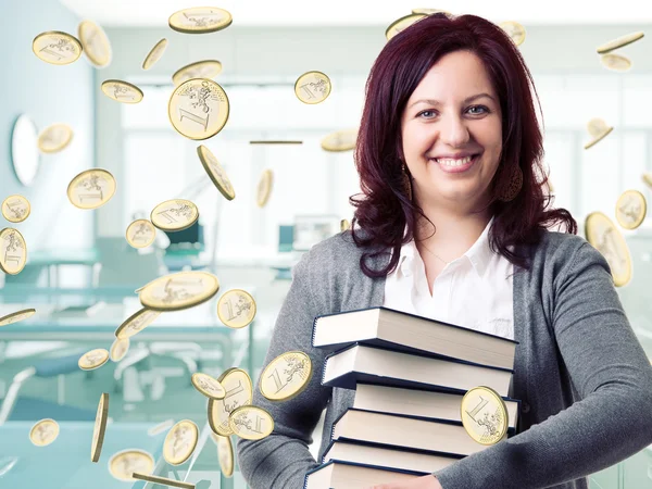 Trabajador sonriente — Foto de Stock