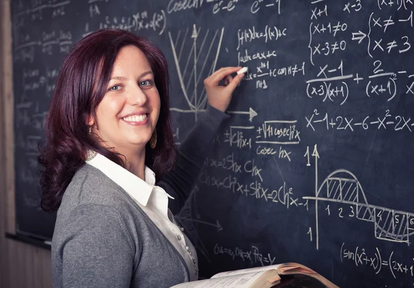 Profesor en la escuela — Foto de Stock