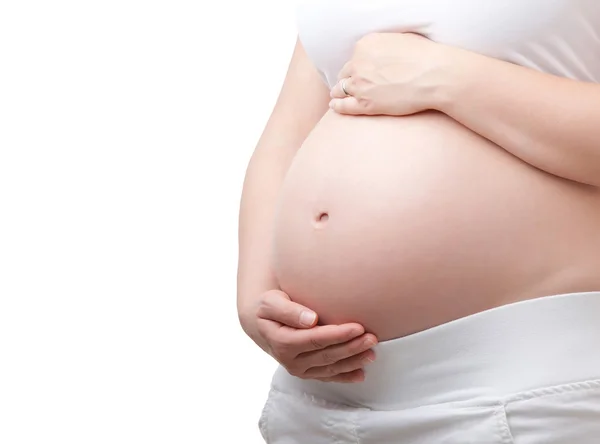 Mujer embarazada. — Foto de Stock