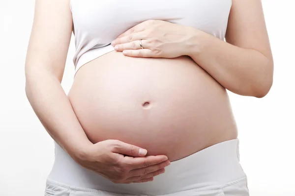 Mujer embarazada. — Foto de Stock